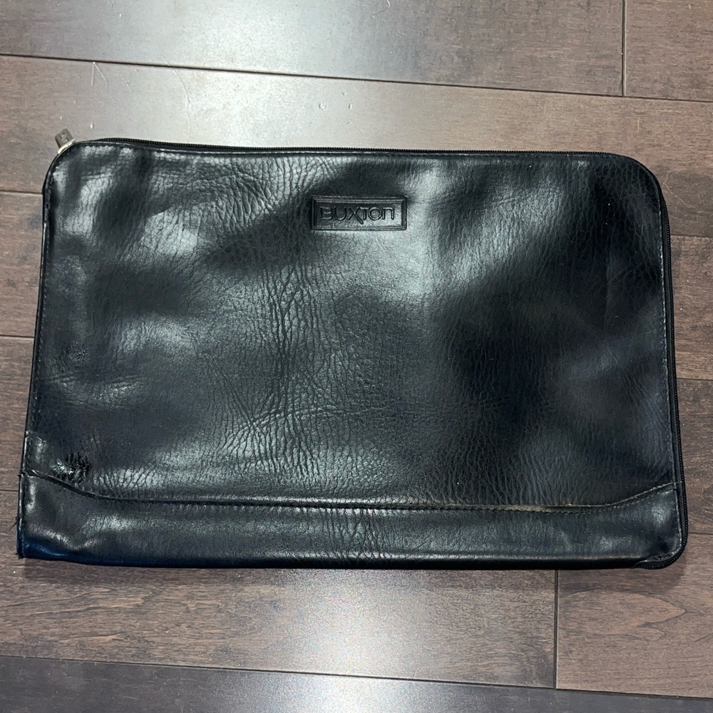 Buxton Vegan Leather Laptop Sleeve